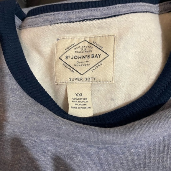 St. John's Bay Super Soft Men's casual long sleeve super soft inside NWT, XXL - Picture 5 of 8